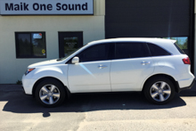 2013 Acura MDX with professional window tint